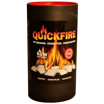 ALLUME FEU QUICK-FIRE - 1X100 PIECES ALLUME FEU QUICK-FIRE - 1X100 PIECES